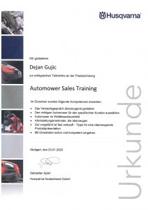 Dejan-Husqvarna-Automower-Sales