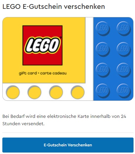 Lego-Gutschein