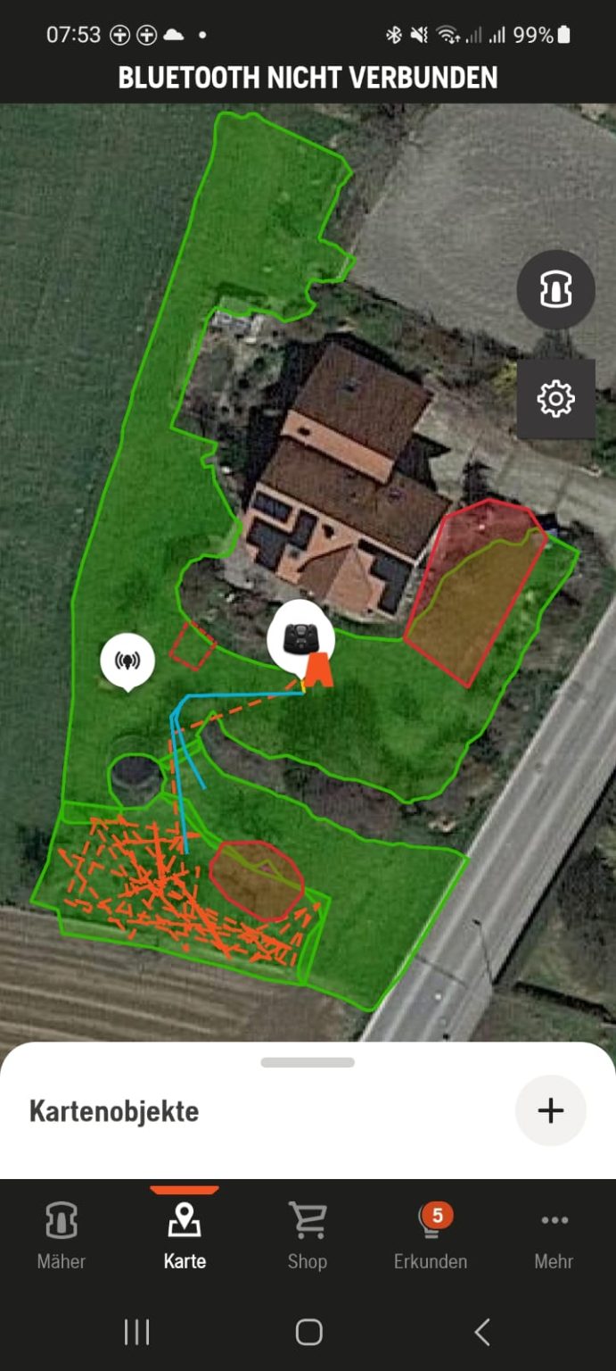 Husqvarna Automower 320 Nera der kabellose Mähroboter