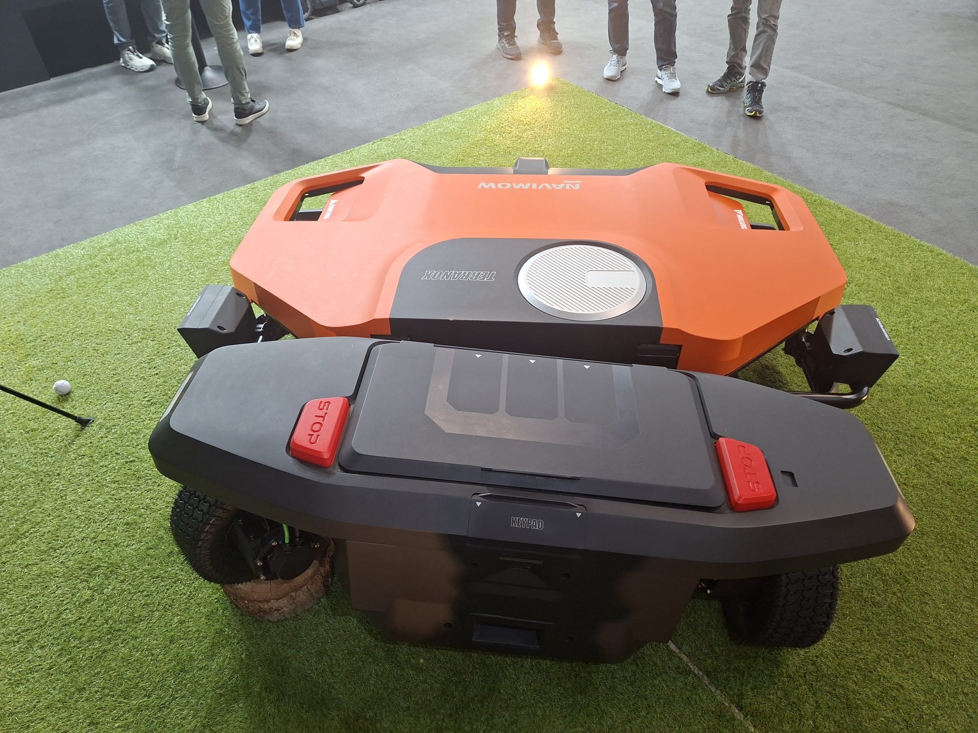 Segway Navimow Terranox PM1400 Detailaufnahme GaLaBau 2026