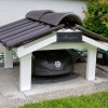 Rasenroboter-Garage-Ziegeldach